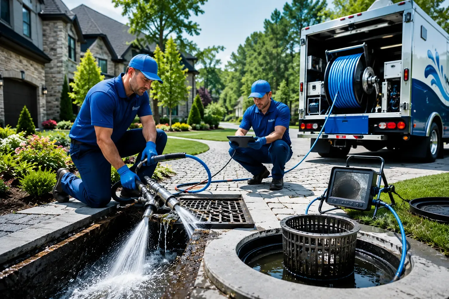 Local outdoor drain cleaning professionals in Thompson, IA